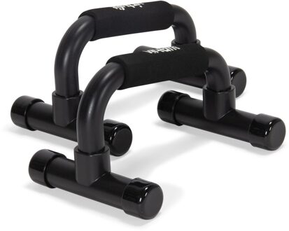 Opdruksteunen - Push Up Bars - Zwart
