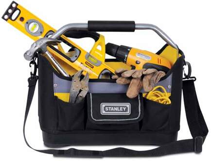 Open Gereedschapstas 16"" Zwart