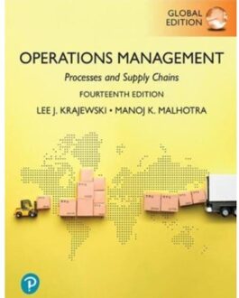Operations Management: Processes And Supply Chains, Global Edition - Lee Krajewski