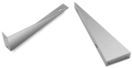 Ophangbeugels EH Design Stretto 2 Stuks RVS