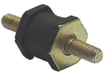 Ophangrubber met draadeinden M8 U812308