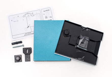 Ophangsysteem Foto op Forex of Foto op Aluminium - Set van 1