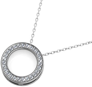 Ophir hangers - Zilver en kristal - One Size