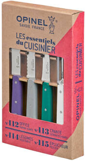 Opinel Messenset Art Deco, 4-delig - Opinel Multicolor