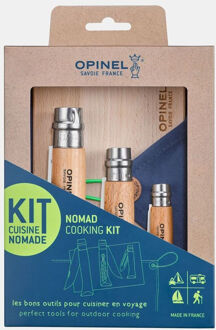 Opinel Nomad Outdoor Kookset 5-delig Blauw, Bruin