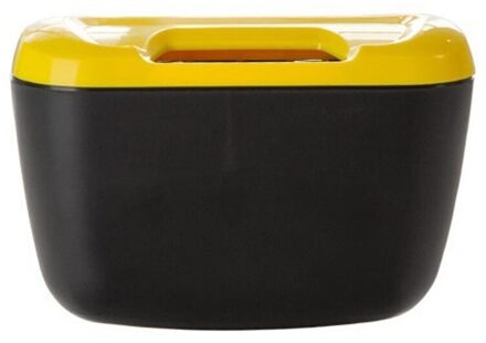 Opknoping Auto Prullenbak Handig Gebruik Houden De Auto Schoon Winkel Accessoires Eenvoudige Stijlvolle Veiligheid Milieubescherming geel