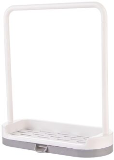 Opknoping Badkamer Keuken Gebruiksvoorwerp Doos Rag Opbergrek Plank Keuken Organizer Pan Cover Handdoek Houder Deksel Rack Stand #60