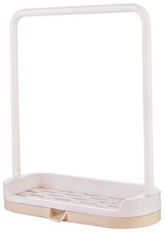 Opknoping Badkamer Keuken Gebruiksvoorwerp Doos Rag Opbergrek Plank Keuken Organizer Pan Cover Handdoek Houder Deksel Rack Stand #60