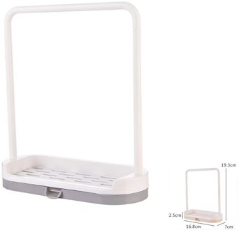 Opknoping Badkamer Planken Keuken Gebruiksvoorwerp Doos Rag Opbergrek Plank Keuken Organizer Pan Cover Handdoek Houder Deksel Rack Stand