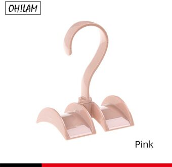Opknoping Closet Organizer Haken Hanger Houder Voor Portemonnees Handtassen Boekentassen Rugzakken Ties Riemen Mode-sieraden Accessoires Haken A025-roze