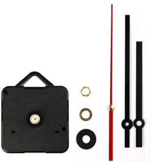 Opknoping Diy Quartz Horloge Stille Wandklok Beweging Quartz Reparatie Beweging Klok Mechanisme Onderdelen Met Naalden 1 Set