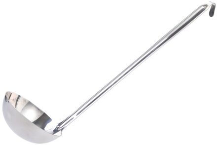 Opknoping Haak Serveren Pollepel Rvs Lange Steel Soeplepel Keuken Koken Gebruiksvoorwerp (12Cm)