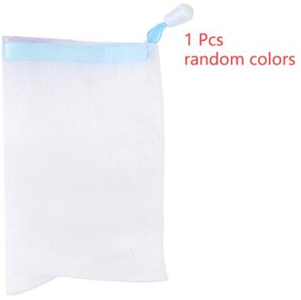 Opknoping Handgemaakte Zeep Gezichtsreiniger Schuimende Netto Schoon Gezichtsreiniger Foamer Delicate Schuim Lint Zak Schoonmaakproducten Willekeurige 1stk