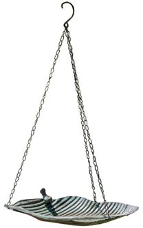 Opknoping Keten Vogel Feeder Platform Zaad Schotel Lade Metalen Voerbak Outdoor Tuin Achtertuin Decoratie 8YY803236-S