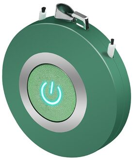 Opknoping Nek Luchtreiniger, Stijlvolle Persoonlijke Wearable Usb Auto Zuurstof Bar Draagbare Negatieve Ionen Luchtreiniger groen