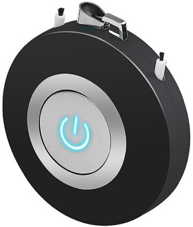 Opknoping Nek Luchtreiniger, Stijlvolle Persoonlijke Wearable Usb Auto Zuurstof Bar Draagbare Negatieve Ionen Luchtreiniger zwart