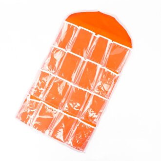 Opknoping Opbergtas 16 Zakken Clear Kanteldeur Opknoping Zak Kleding Opknoping Organisatoren Schoenenrek Hanger Organizer 01