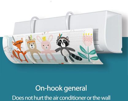 Opknoping Type Airconditioning Cover Voorruit Anti-Direct Blazen Lucht Wind Deflector Thuis Airconditioning Baffle 6 Patronen type3