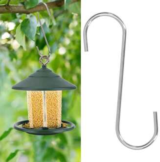 Opknoping Vogel Accessoires S Vorm Haak Rvs Hanger Haak Binnenplaats Balkon Vogel Feeder Accessoire Vogel Accessoires