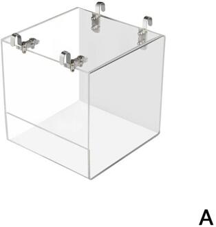 Opknoping Vogel Bad Cube Vogel Bad Bad Doos Kom Kooi Accessoire Voor Vogel Uit Schorsing Gekooide Vogel Bad Multi Kooi bedekt