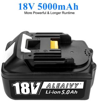 Oplaadbare Batterij BL1860 18V 6000Mah Lithium Ion Makita 18V Batterij BL1860 BL1830 LXT400 + DC18RC 3A Tool batterij Oplader 5.0Ah