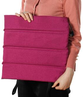 Oplaadbare Batterij Zelf Verwarmd Thermische Zitkussen Gevouwen Usb Elektrische Verwarming Pad Draagbare Outdoor Warmer Elektrische Kachel Lavendel