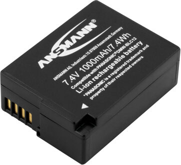 oplaadbare batterijen/accu's 7.4V, 1000mAh, black
