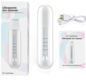 Oplaadbare Diepe Gezicht Cleaning Huid Scrubber Verwijderen Vuil Mee-eter Verminderen Rimpels Facial Pore Lifting Peeling Tool Beauty type 2