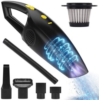 Oplaadbare Draadloze Handheld Vacuüm, Krachtige Auto Hand Stofzuiger, 2200Mah Lithium Batterij Draagbare Vacuüm Voor Auto 'S, hom