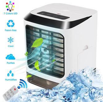 Oplaadbare Draagbare Airconditioner Conditioning Usb Mini Luchtkoeler Hanlheld Air Cooling Fan Voor Office Home Auto