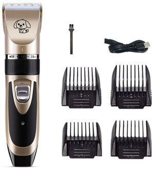 Oplaadbare Geluidsarme Huisdier Tondeuse Huisdier Kat Grooming Machine Scheerapparaten Haar Snijder Kat Hond Kapsel Clipper Trimmer