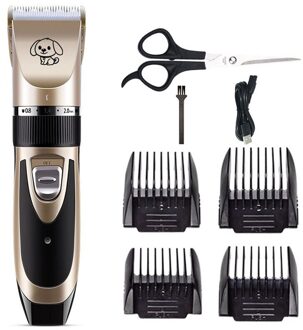 Oplaadbare Geluidsarme Huisdier Tondeuse Huisdier Kat Grooming Machine Scheerapparaten Haar Snijder Kat Hond Kapsel Clipper Trimmer