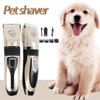 Oplaadbare Geluidsarme Huisdier Tondeuse Remover Cutter Grooming Kat Hond Haar Trimmer Elektrische Huisdieren Hair Cut Machine