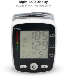 Oplaadbare Gezondheidszorg tensiometro digitale Bloeddrukmeter Pols tonometer Automatische Bloeddrukmeter BP Bloed