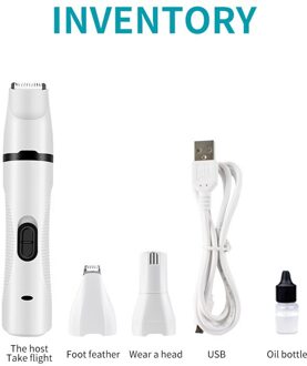 Oplaadbare Hond Haar Trimmer Professionele Kat Dier Tondeuse Low Noise Remover Grooming Scheerapparaat Machine Batterij Display