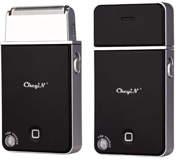 Oplaadbare Krachtige Elektrische Scheerapparaat met Vergeldende Drijvende Enkele Blade Scheermes Baard Trimmer Voor Mannen Gezichtsverzorging Reizen