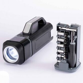 Oplaadbare lamp met gereedschap