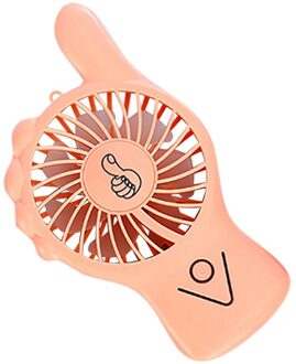 Oplaadbare Low Noise Draagbare Usb Handheld Multifunctionele Mini Ventilator Zomer Koel Mute Met Kleurrijke Licht of