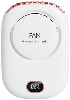 Oplaadbare Mini Ventilator Lucht Koeler Met 2000Mah Batterij Draagbare Desktop Handheld Fan Cooling Usb Persoonlijke Hals Fan Koeler Thuis
