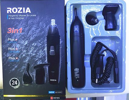 Oplaadbare Neus Trimmer Ontharing Gezicht Oor Trimer Voor Mannen Baard Trimmer Wenkbrauw Waterdichte Trimmer Voor Neus En Oren