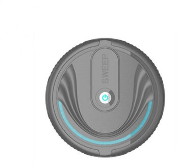 Oplaadbare Smart Floor Robot Schoonmaken Vacuüm Automatische Vegen Cleaner Voor Home Office Usb Charge wit