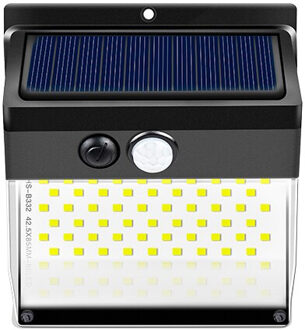 Oplaadbare Straat Licht 100 172 262 Led Waterdichte Pir Motion Sensor Beveiliging Solar Lamp Outdoor Emergency Tuin Wandlamp 172LED SOLAR licht