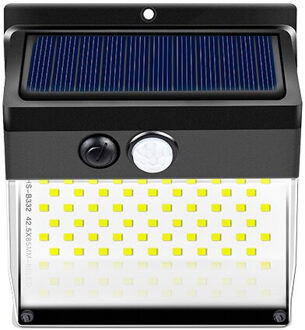 Oplaadbare Straat Licht 100 172 262 Led Waterdichte Pir Motion Sensor Beveiliging Solar Lamp Outdoor Emergency Tuin Wandlamp 172LED SOLAR licht