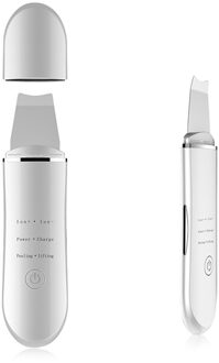 Oplaadbare Ultrasone Gezicht Huid Scrubber Diepe Gezicht Reinigingsmachine Peeling Schop Facial Pore Cleaner Gezicht Huid Scrubber Tool