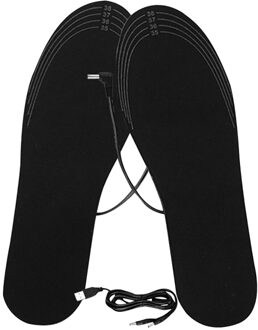 Oplaadbare Unisex Winter Warmer Voet Usb Opladen Elektrische Verwarmde Inlegzolen Voor Schoenen Verwarming Binnenzool Laarzen Heater Pads Size 40-44