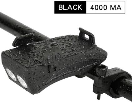 Oplaadbare Usb Led Fiets Koplamp Fiets Hoofd Licht Voor Lamp Hoorn Houder Bikecycle Hoorns Bikecycle Accessoires 5