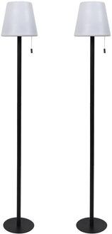 Oplaadbare vloerlamp - 2x - binnen en buiten - RGB lamp - usb opladen - portable