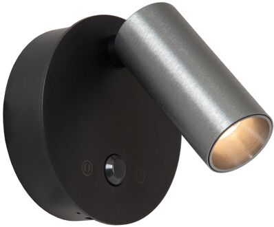 Oplaadbare Wandlamp Toni - Grijs - Magnetisch - 2w - Met Sensor