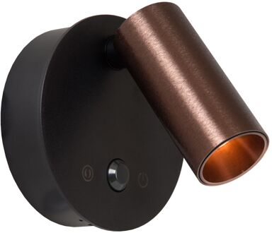 Oplaadbare Wandlamp Toni - Koffie - Magnetisch - 2w - Met Sensor