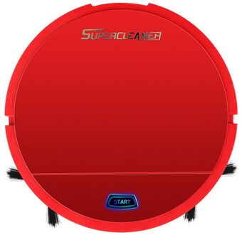 Opladen Automatische Vegen Robot Mini Huishoudelijke Reiniging Machine Lui Smart Stofzuiger Draagbare rood